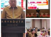 PJ Bupati Bolmut Darwin Muksin Hadiri Rakorev RKPD Kabupaten/Kota Se-Sulut
