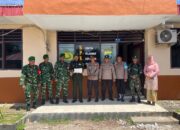 Sinergitas TNI-Polri di Hari Bhayangkara ke-79: Polsek Bolangitang Terima Ucapan dari Koramil 1303-14