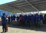 Damkar Bolmut Sosialisasikan Aplikasi SIAP Go Damkar di PLTU Sulut 1 Binjeita