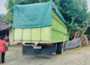 Kecelakaan di Desa Iyok: Truk Mengamuk, Depot Warga Porak-Poranda