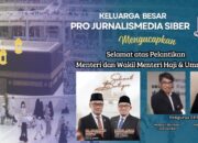 Pelantikan Menteri dan Wamen Haji: PJS Siap Kawal Transparansi dan Pelayanan Umat