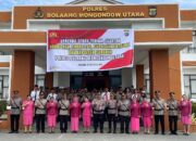 Polres Bolmong Utara Gelar Sertijab Kabag dan Kapolsek, Kapolres Tekankan Profesionalisme dan Pengabdian